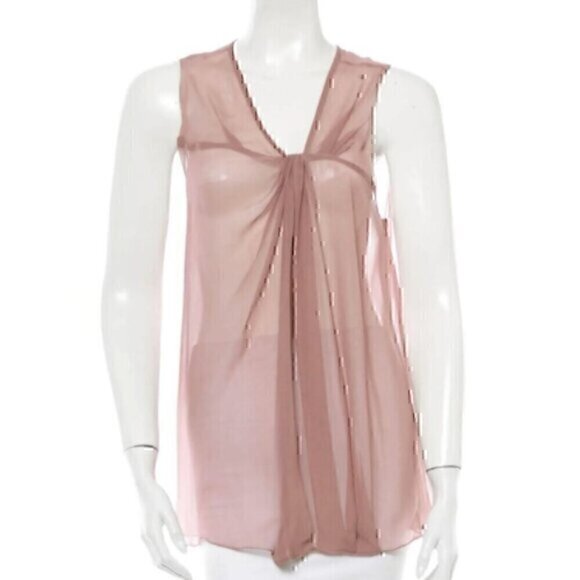 Vera Wang Tops - VERA WANG Sheer Blouse Size: M | US 8